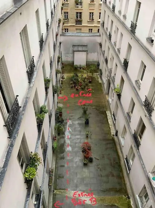 パリBeau 2P Au Pied De Montmartreアパートメント 0*, パリ